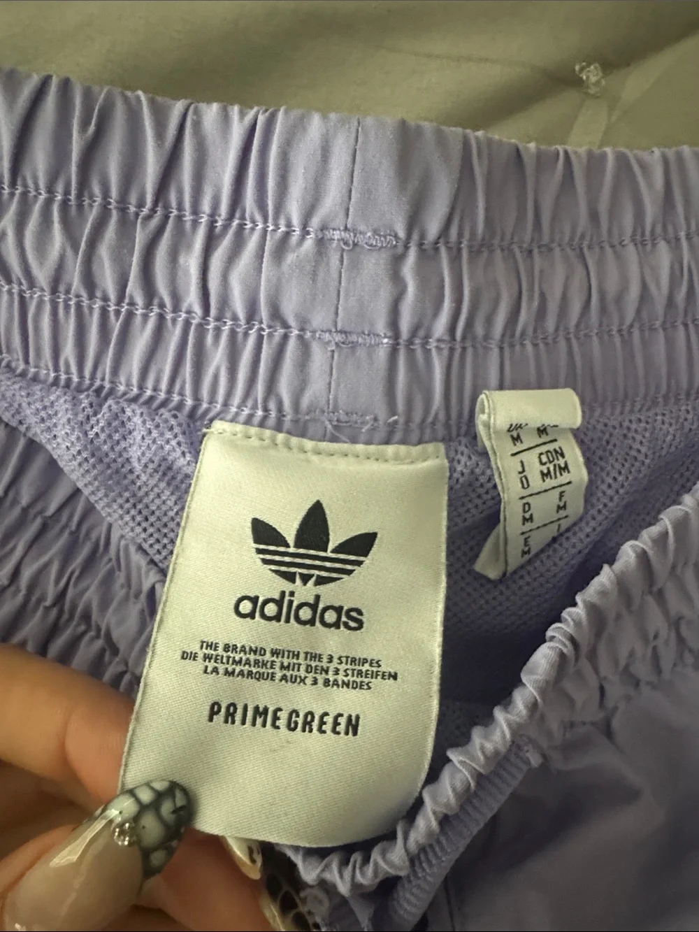 adidas light purple